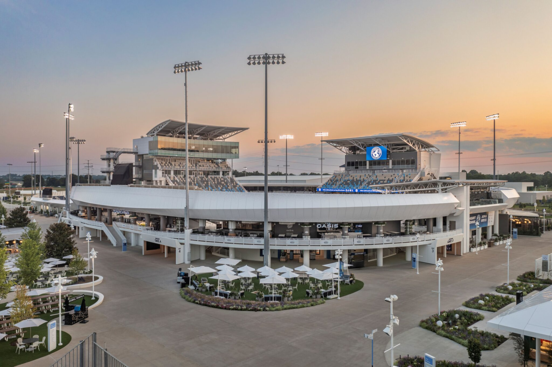 Cincinnati Open Stadium — Paul Flory Player Center